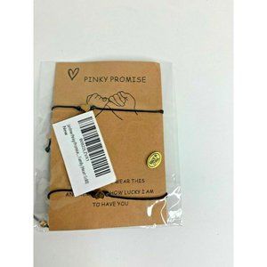 New Pinky Promise Heart Gold Bracelet 2 pk For you and your Special Someone